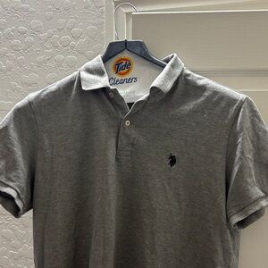 U.S. Polo Assn. Charcoal Polo Shirt